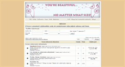 Desktop Screenshot of forum.zaburzeniaodzywiania.info